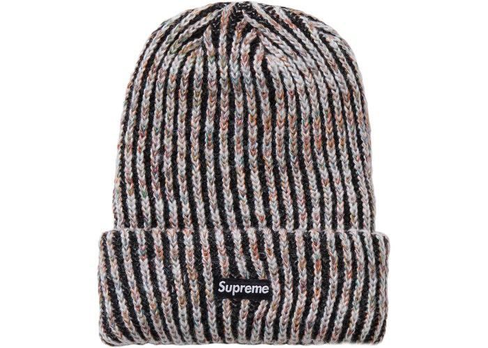 シュプリーム☆レインボーニットビーニー☆ニット帽 (Supreme/ニット