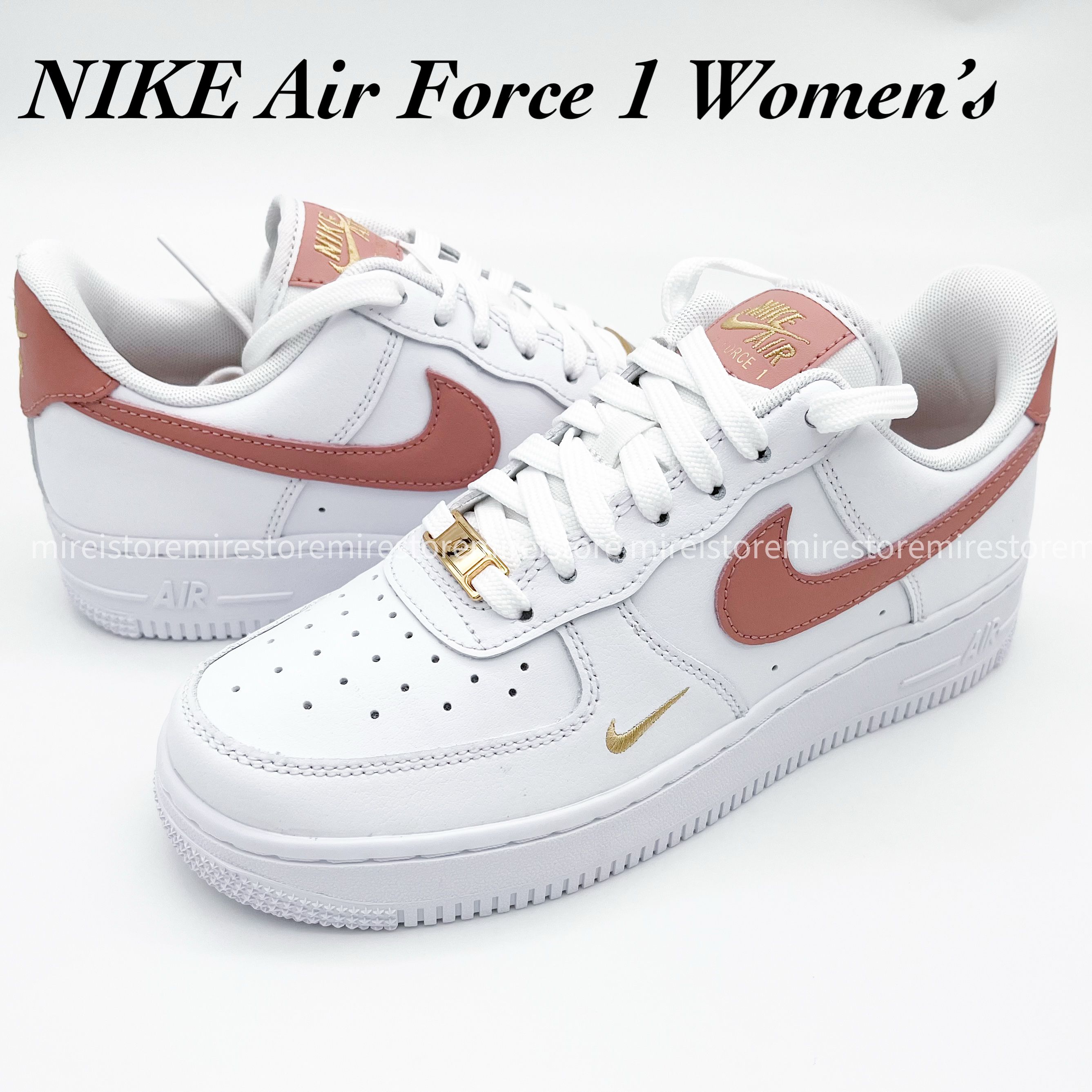 Nike Air Force 1 '07Essential エアフォース1 ホワイト ピンク (Nike