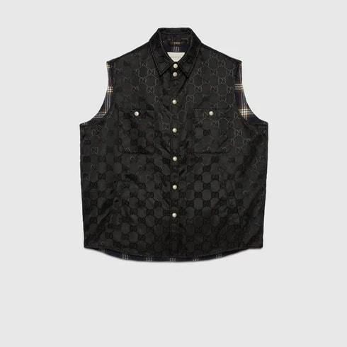 国内発送☆GUCCI】Gucci Off The Grid GG モノグラム ベスト (GUCCI