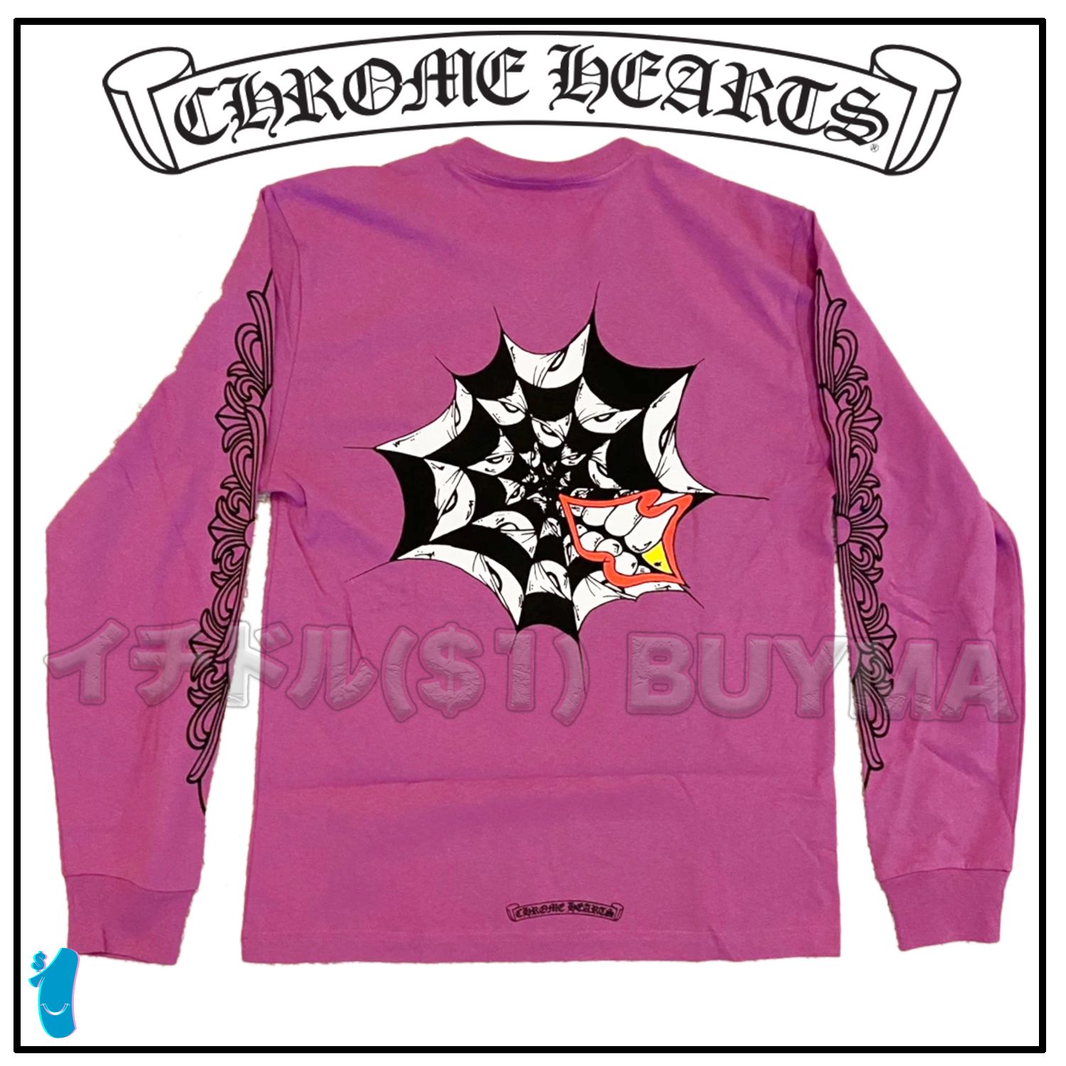 クロムハーツ MATTY BOY PURPLE マティボーイ ロンT パープル (CHROME