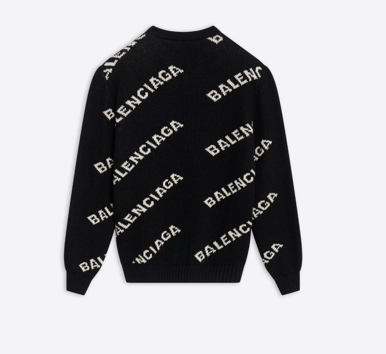 BALENCIAGA】クルーネック ニット セーター (BALENCIAGA/ニット