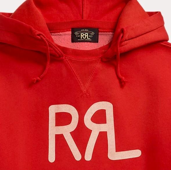希少☆ RRL(ダブルアールエル) ロゴ パーカー (RRL/パーカー・フーディ