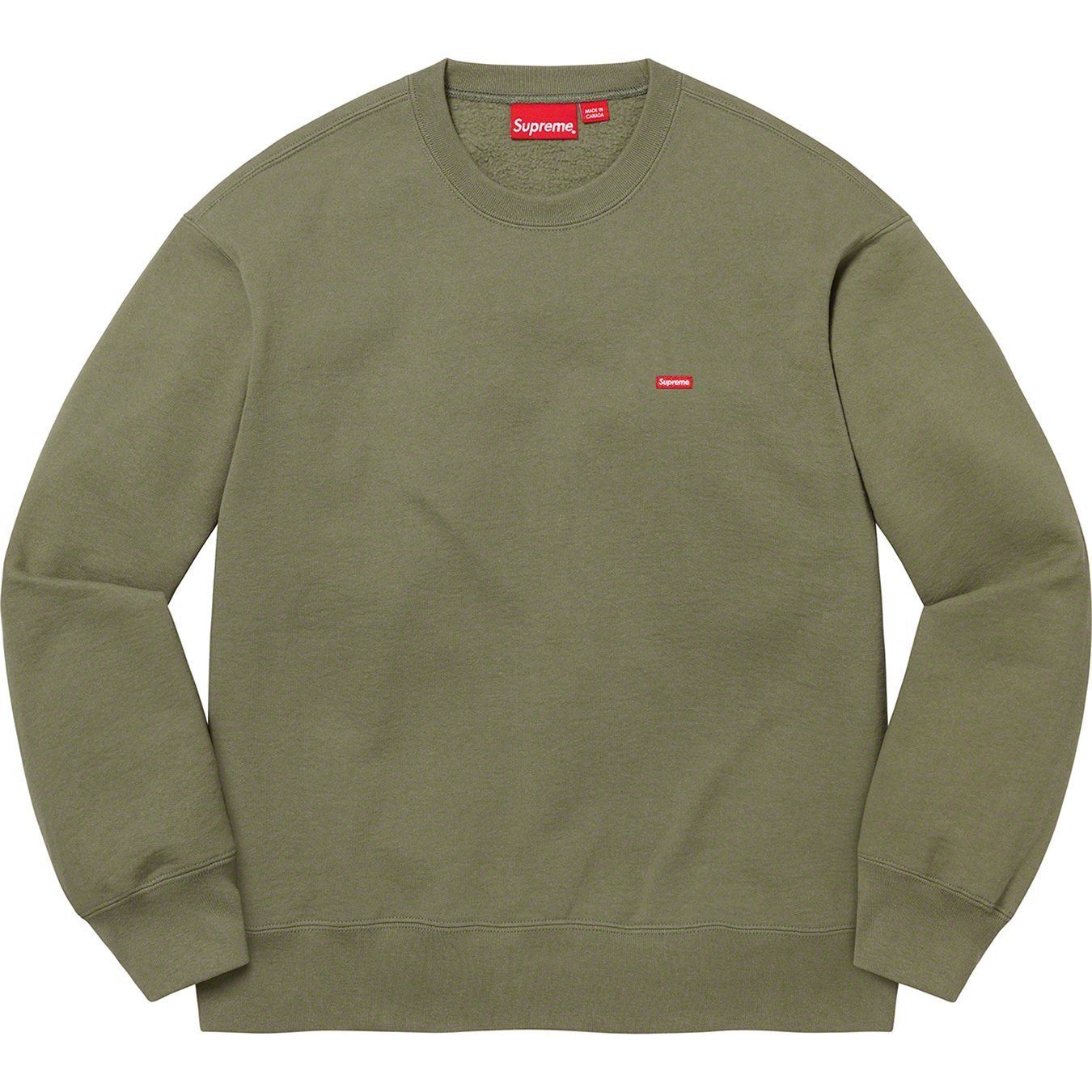 FW21 Supreme Small Box Crewneck - ボックスロゴ クルーネック