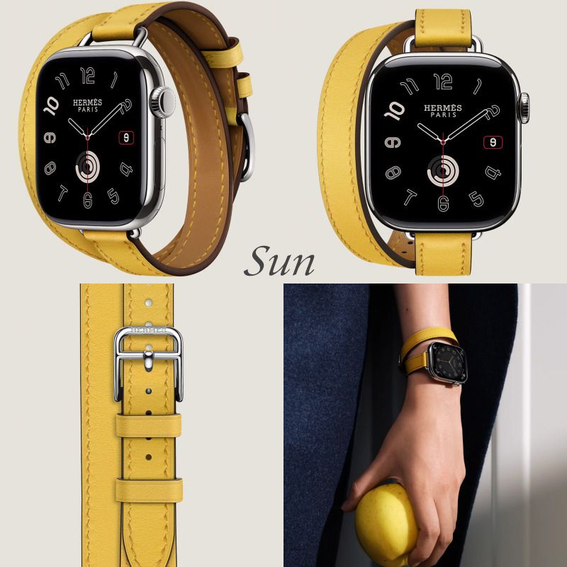日本完売】Apple Watch Hermesアトラージュドゥブルトゥール (HERMES