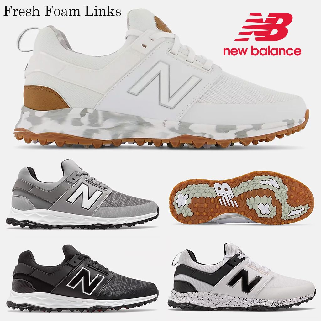 New Balance☆Fresh Foam Links☆メンズゴルフシューズ選べる4色 (New