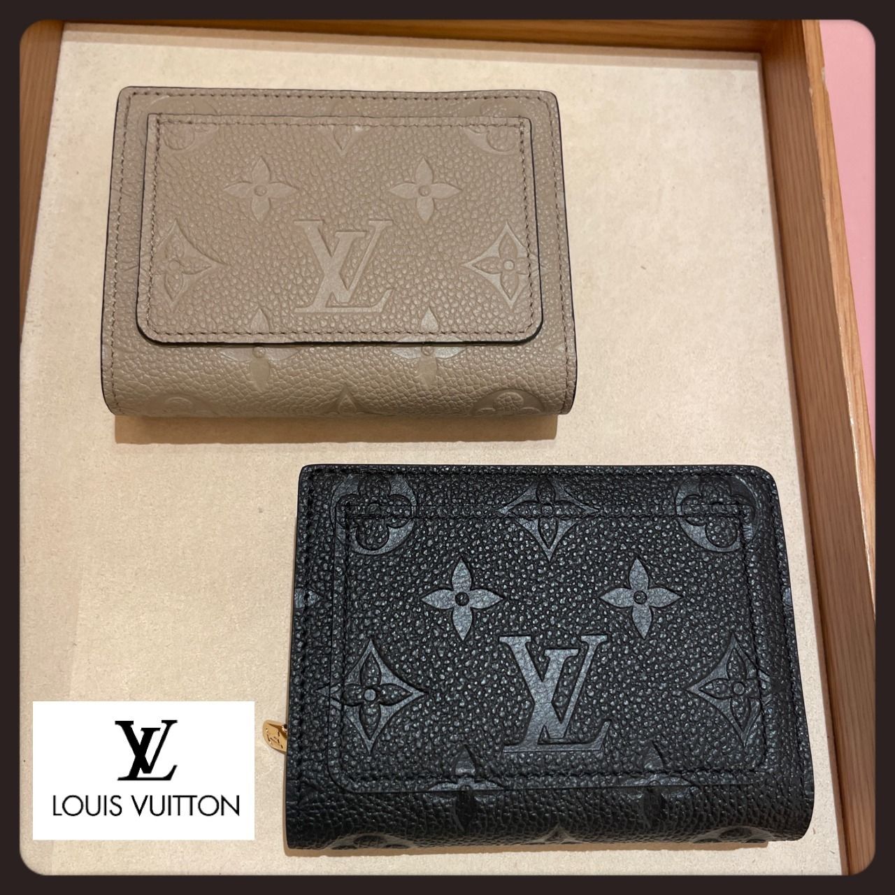国内発送【Louis Vuitton】クレア◇CLEA 二つ折り財布 (Louis Vuitton
