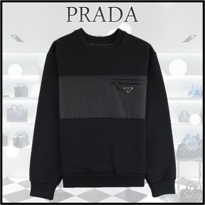 PRADA テクニカル ロゴ スウェットシャツ (PRADA/スウェット