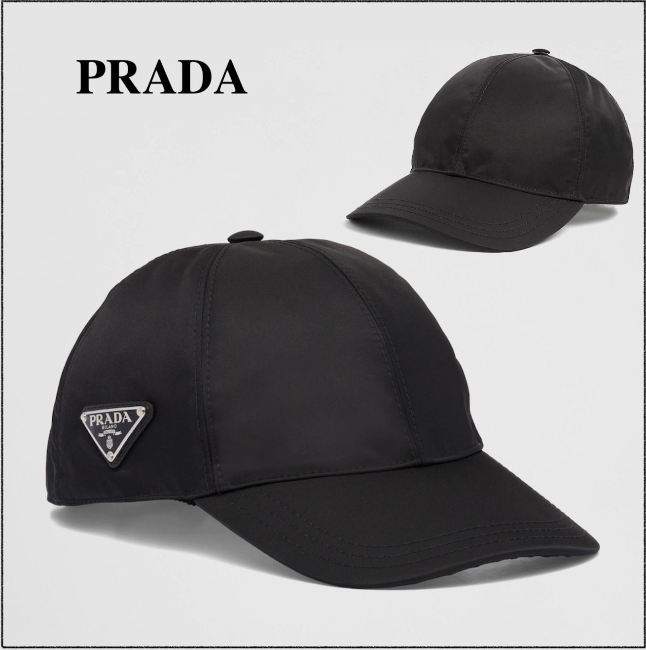 ◇PRADA◇プラダ◇ロゴ ベースボールキャップ / メンズ Cap (PRADA