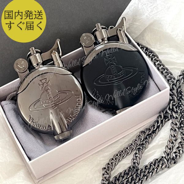 すぐ届く☆ Vivienne Westwood☆ ORB チェーン付 オイルライター