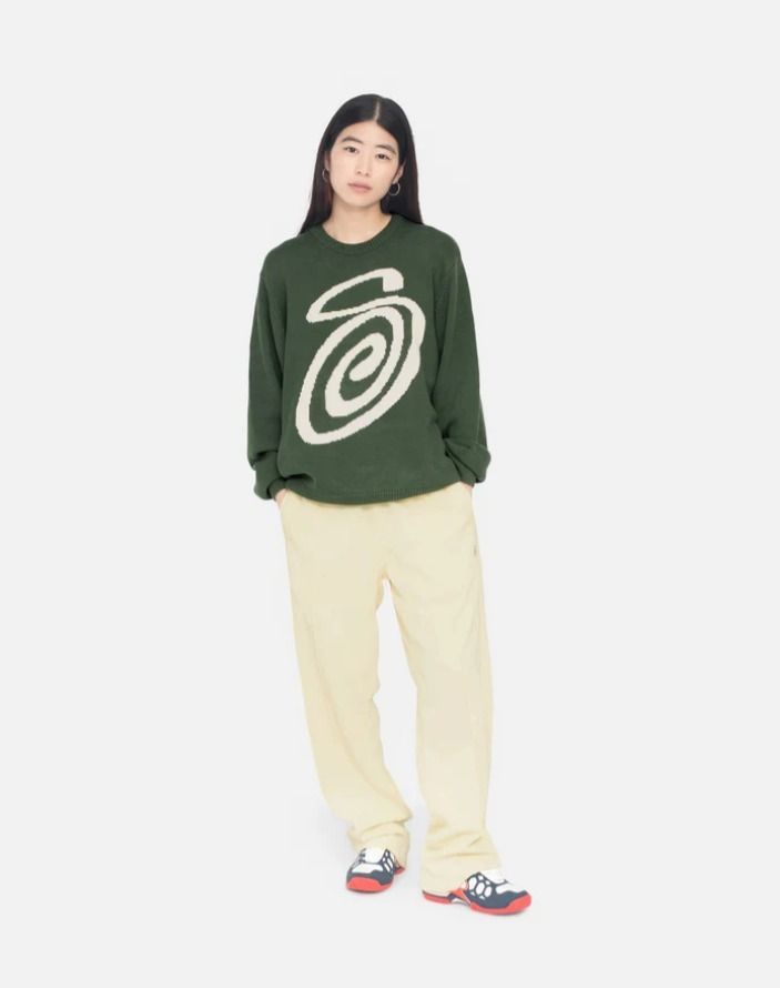 STUSSY】CURLY S SWEATER (STUSSY/ニット・セーター) 86282394【BUYMA】
