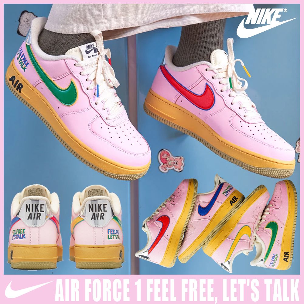 ◇大人気◇NIKE AIR FORCE 1 FEEL FREE, LET'S TALK◇送料無料◇ (Nike