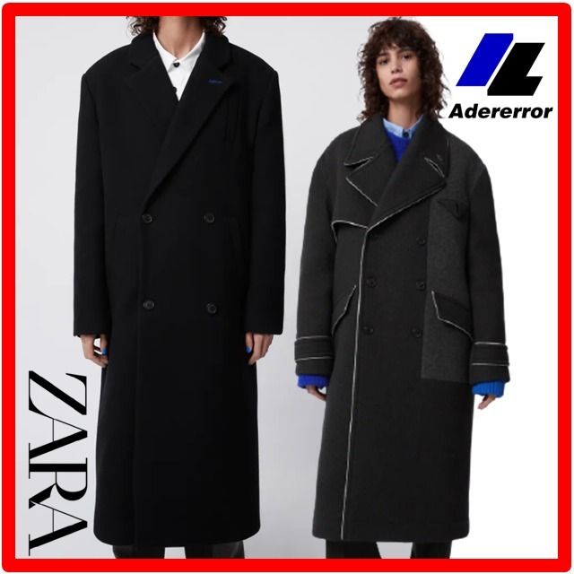 レアコラボ☆【Ader Error xZara】☆オーバーサイズウールコート