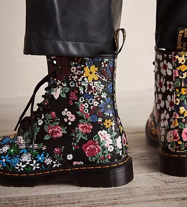 レア・値下げ】Dr. Martens 1460 Pascal Floral☆花柄ブーツ (Dr