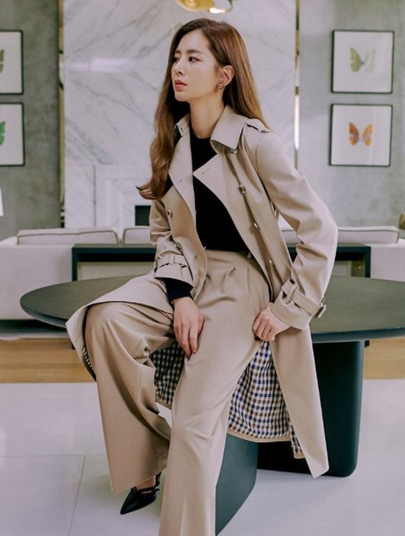 アクアスキュータム Signature Trench Coat トレンチコート 4色