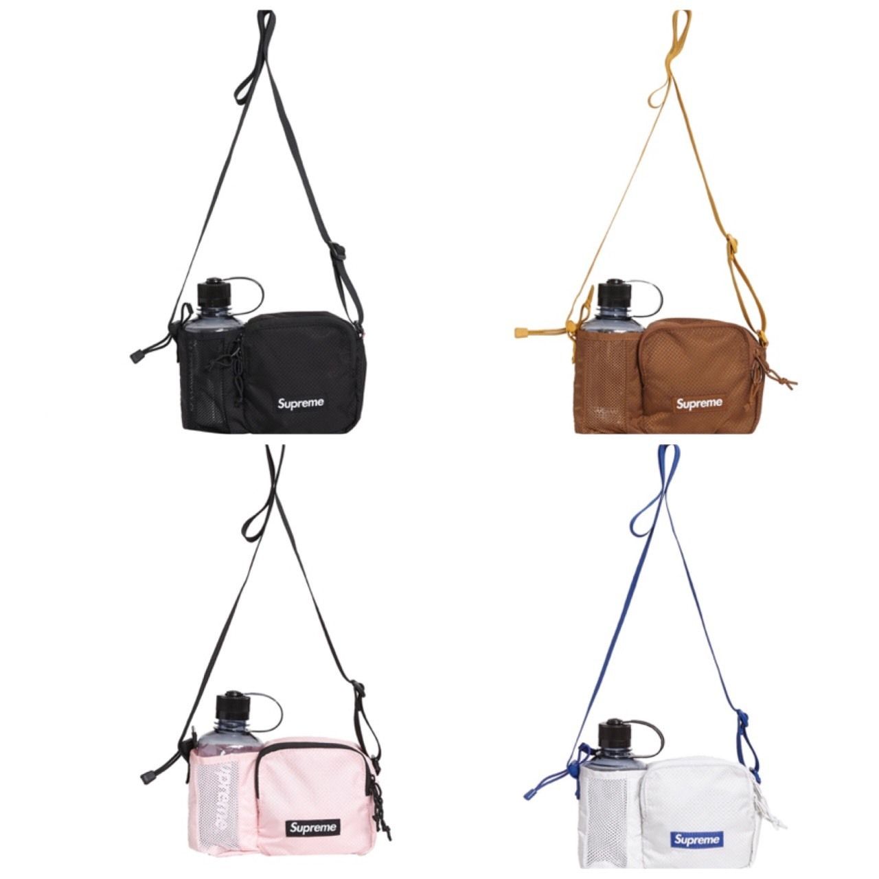 シュプリーム☆ウォーターボトル付サイドバッグ☆Side Bag SS22
