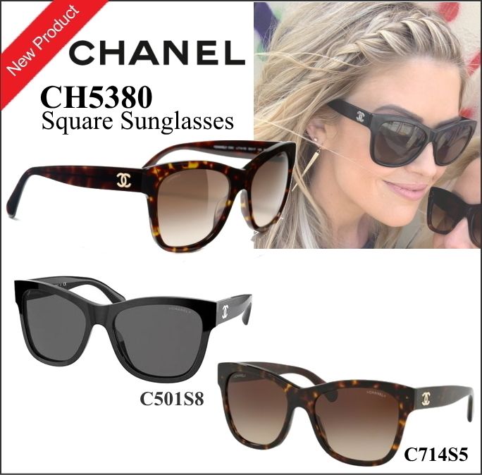 新作♡CHANEL 5380 CCロゴフレームサングラス【関税込】 (CHANEL