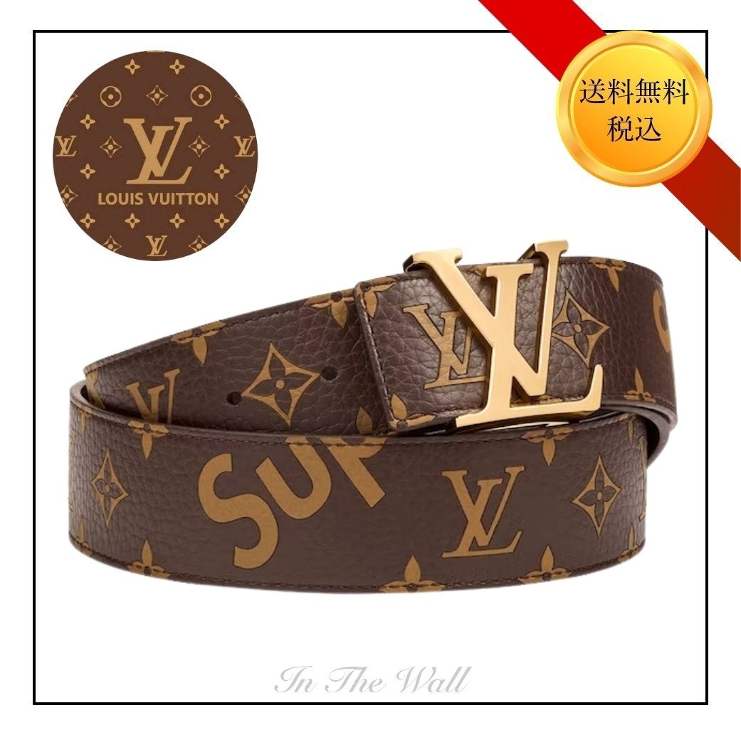 ☆限定コラボ品【LV× Supreme】Initiales Belt 40 MM Monogram (Louis