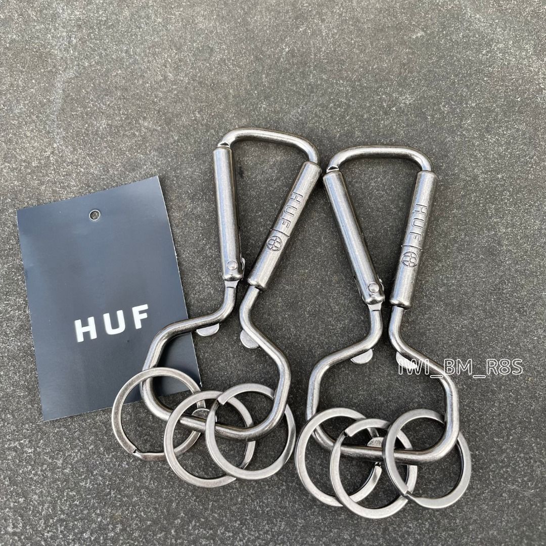 国内発送【HUF】BOTTLE OPENER CARABINER カラビナ (HUF/キーケース