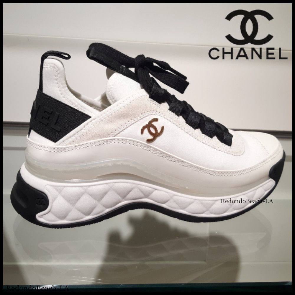 23C新作☆希少】足元エレガントに決まる☆CHANEL☆スニーカー (CHANEL