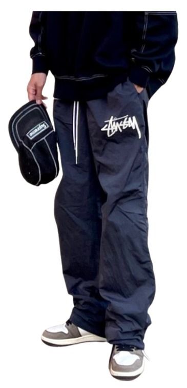 ☆送料・関税込☆Stussy☆Nike x Stussy Beach Pants Off Noir