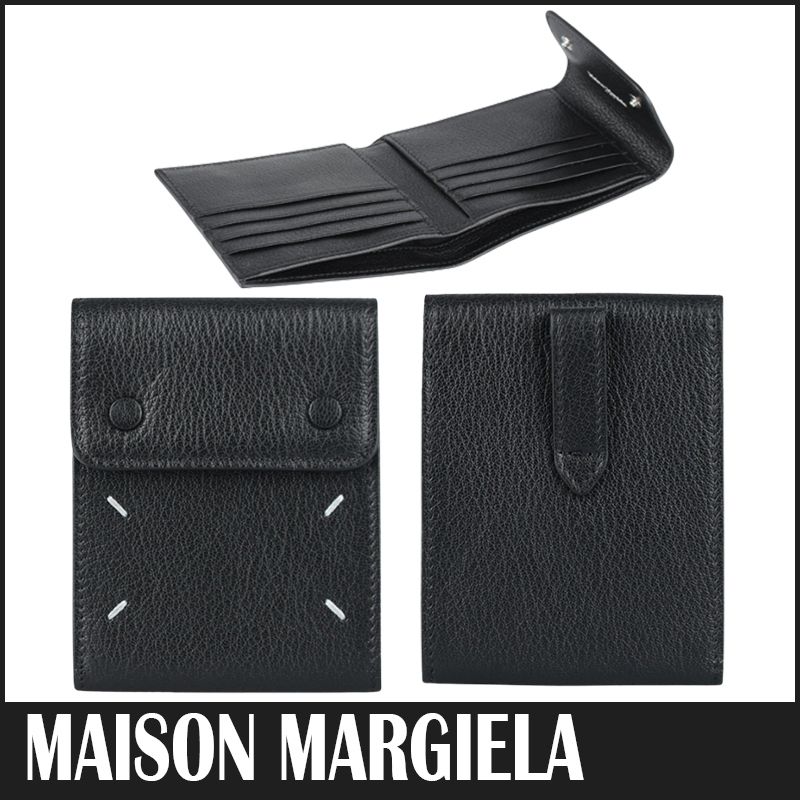 ☆送料関税込☆MAISON MARGIELA スナップボタン 二つ折り財布