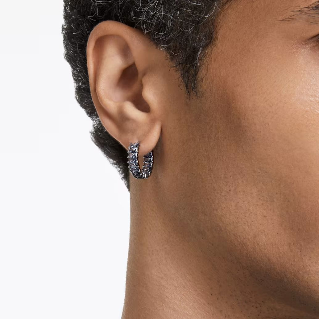 VIP価格【SWAROVSKI】スワロフスキー Matrix フープピアス (SWAROVSKI