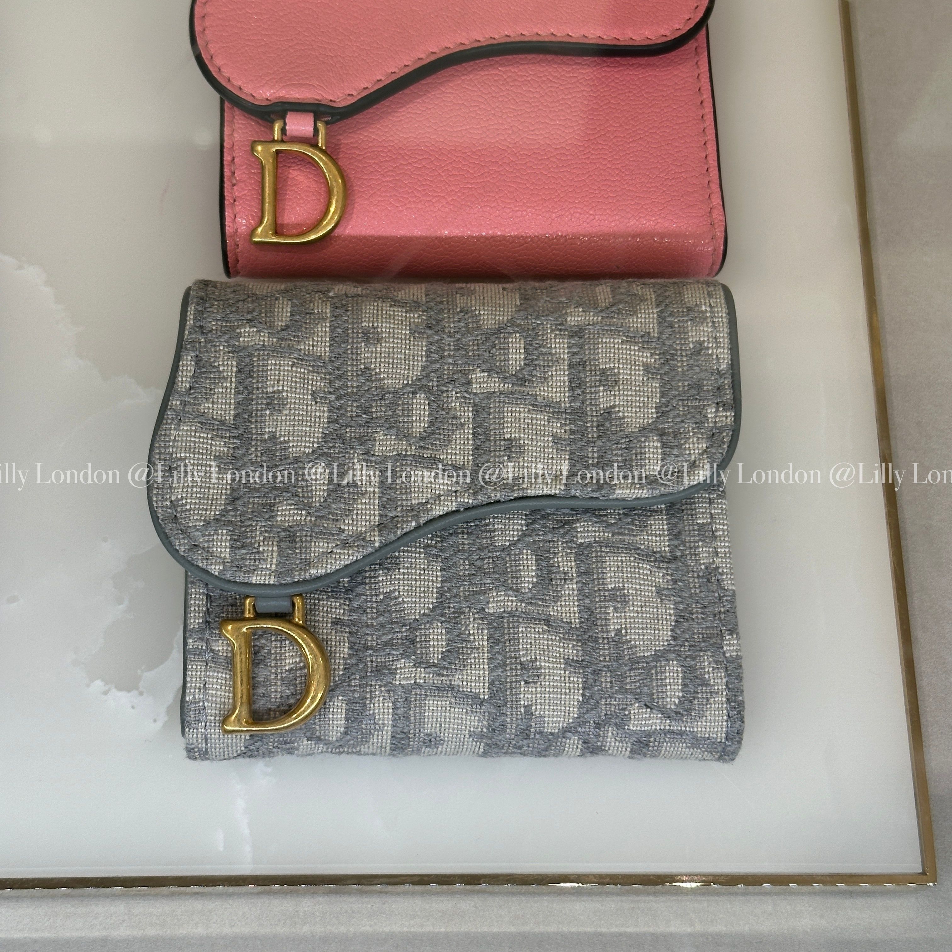 Dior ディオール サドル ロータスウォレット 三つ折り財布 (Dior