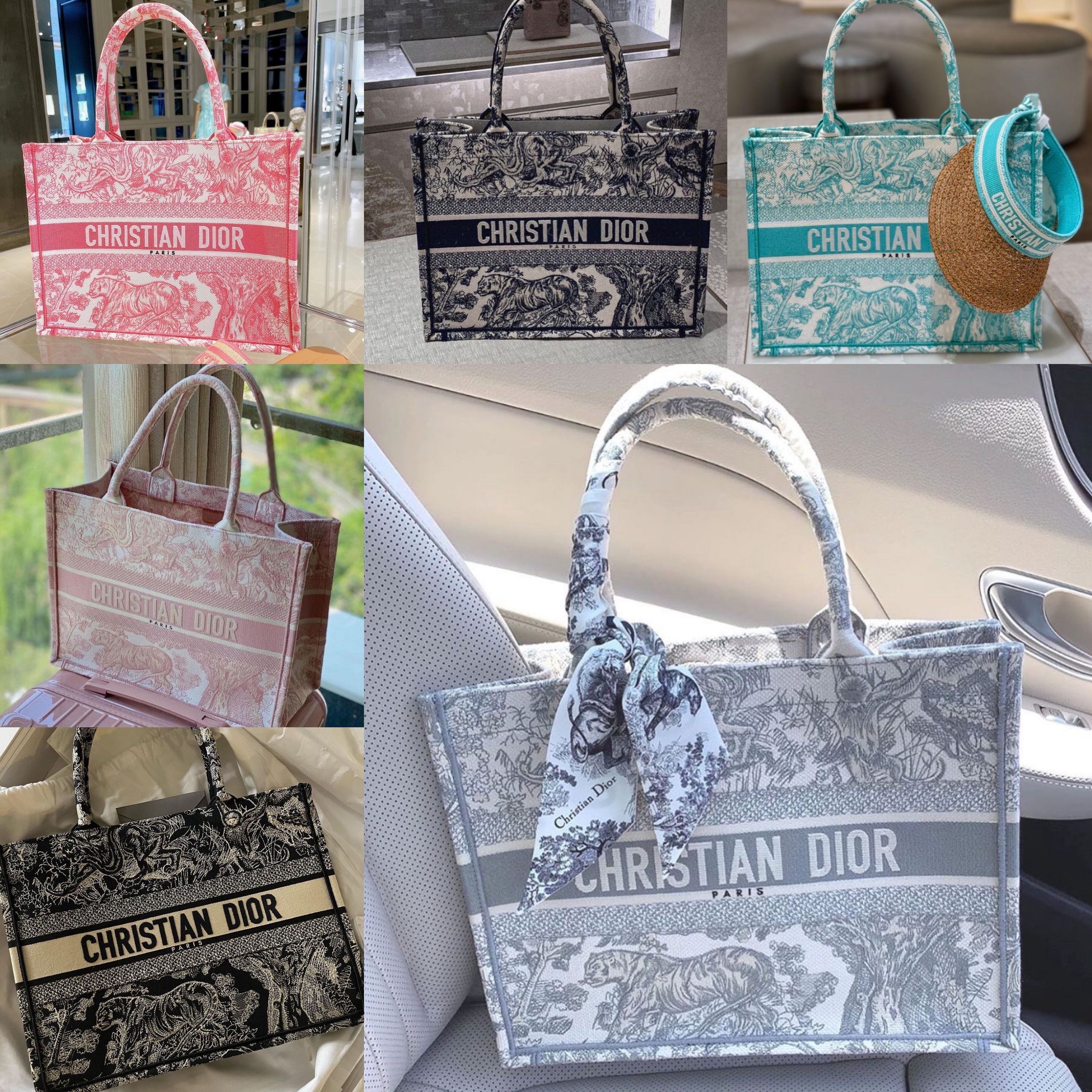 大人気！！【すぐ届く】DIOR ブックトート ミディアム (Dior/トート