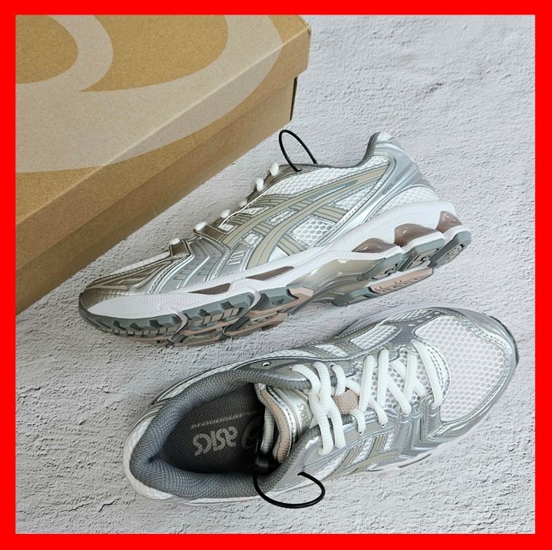 ASICS☆(W) Asics Gel-Kayano 14 White Moonroc.k☆22.5-28.5 (asics