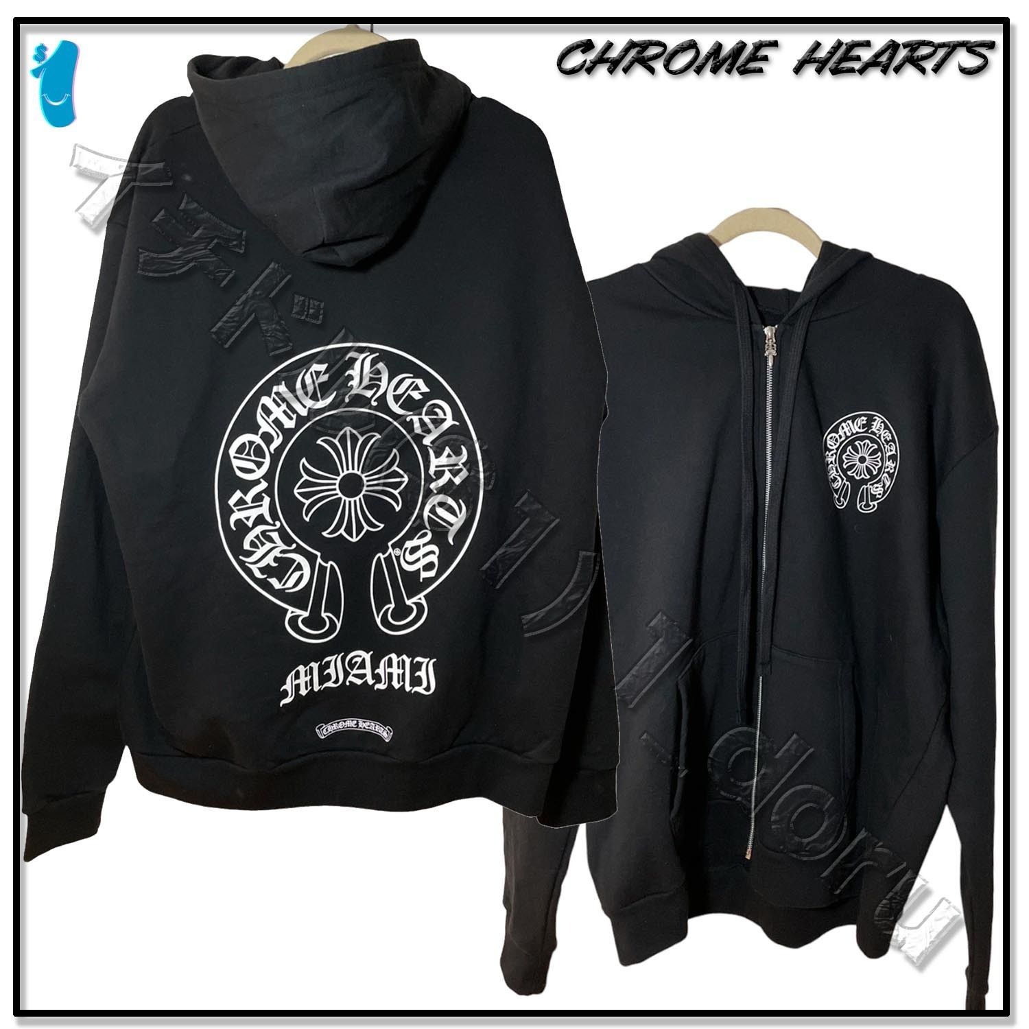 CHROME HEARST+ MIAMI マイアミ限定 ジップパーカー Zip Hoodie