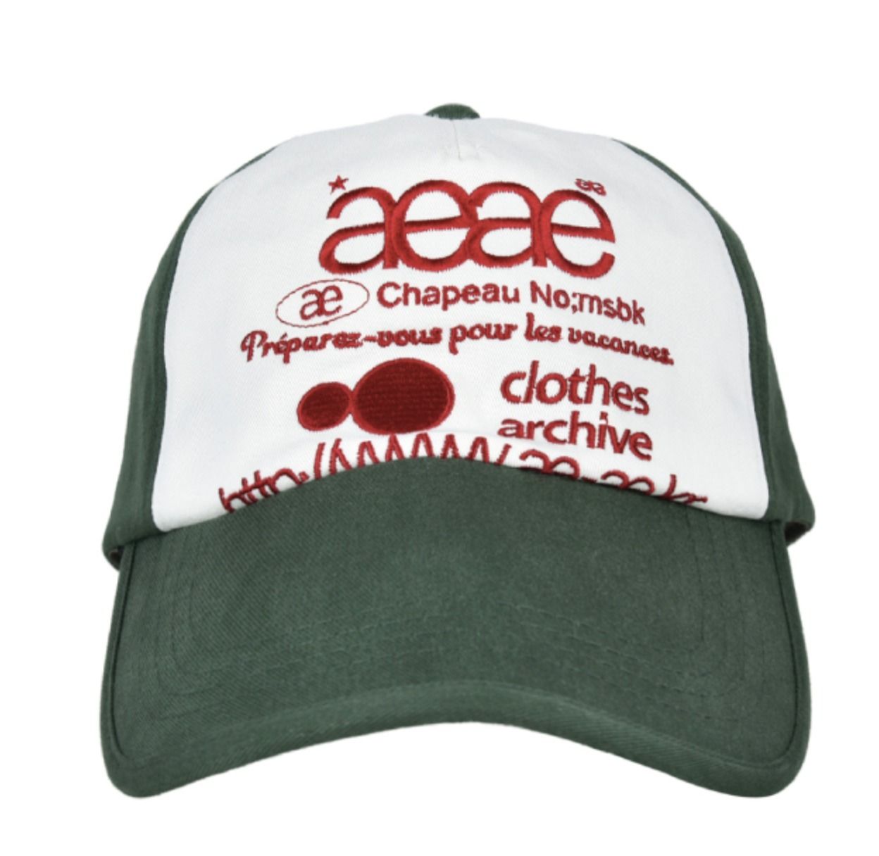☆送料・関税込☆AEAE☆WEB LOGO 5 PANNEL BALL CAP☆ (AEAE/キャップ