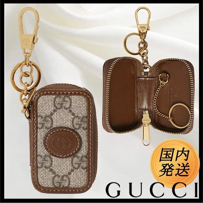 ギフトにも♪【国内発送☆GUCCI】GG スマートキー ケース (GUCCI/キー