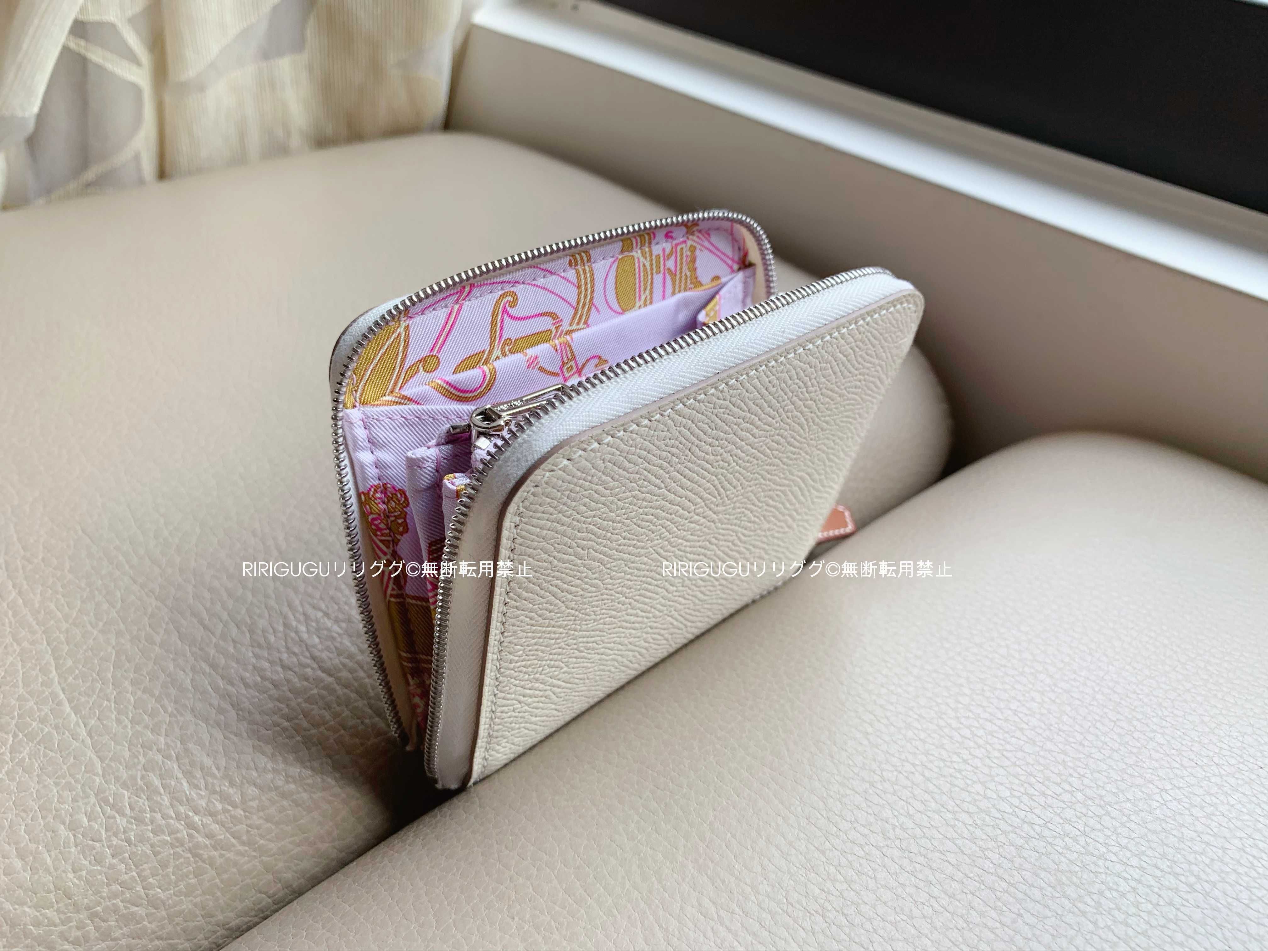 エルメス)クレ○シルクイン コンパクト財布☆ (HERMES/コインケース