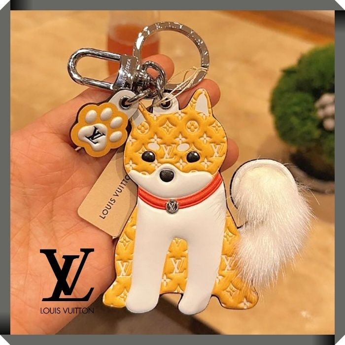 LUIS VUITTON ルイヴィトン ポルトクレパティッド キーホルダー