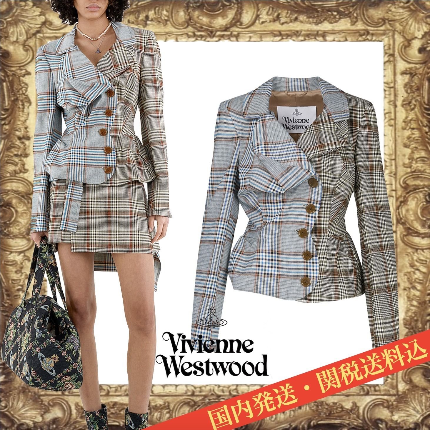 ☆Vivienne Westwood☆DRUNKEN TAILORED ジャケット (Vivienne