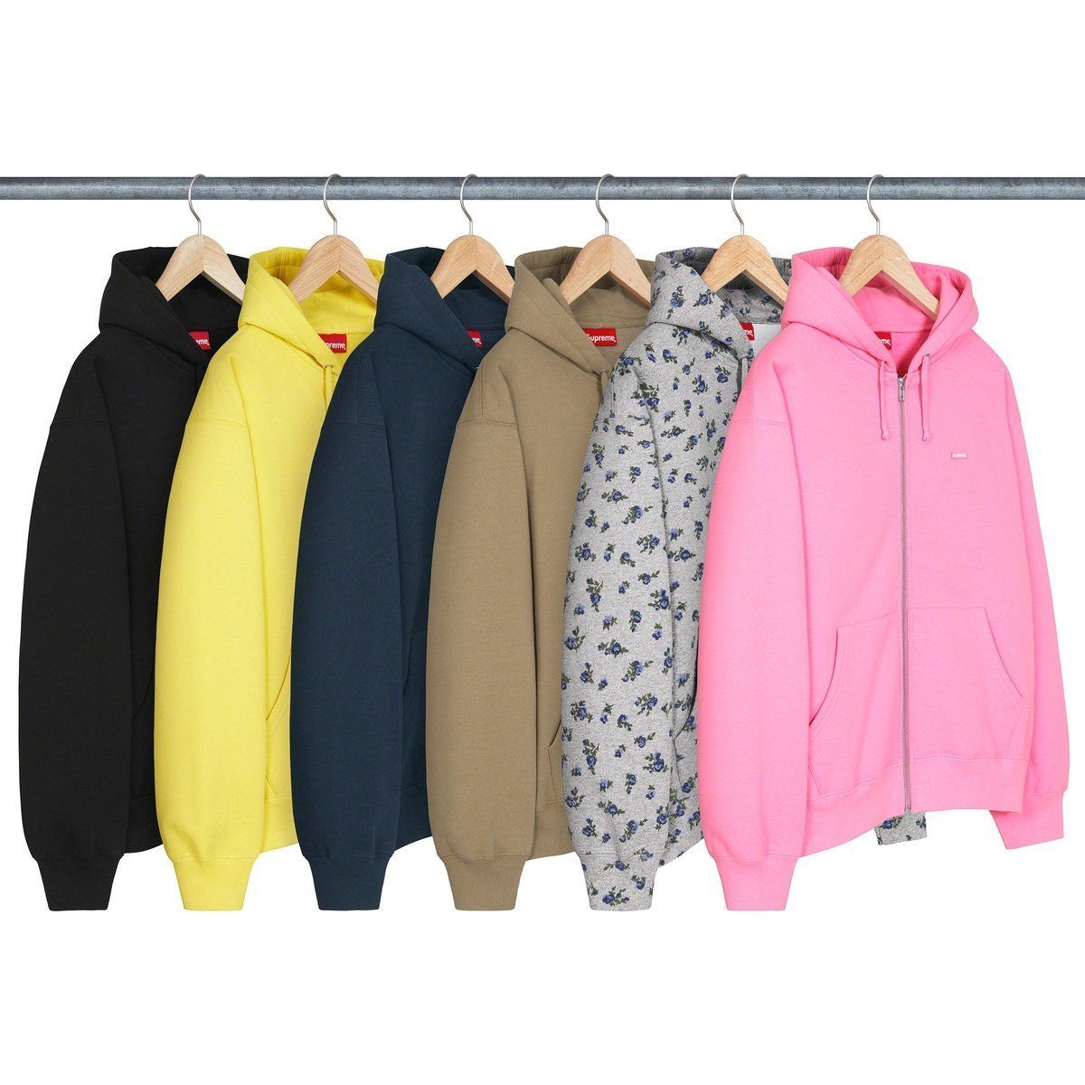 23AW 立ち上げ Supreme Small Box Zip Up Hooded Sweatshirt (Supreme