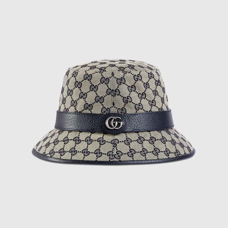 国内即発*GUCCI*グッチ*GGキャンバス フェドラハット (GUCCI/ハット
