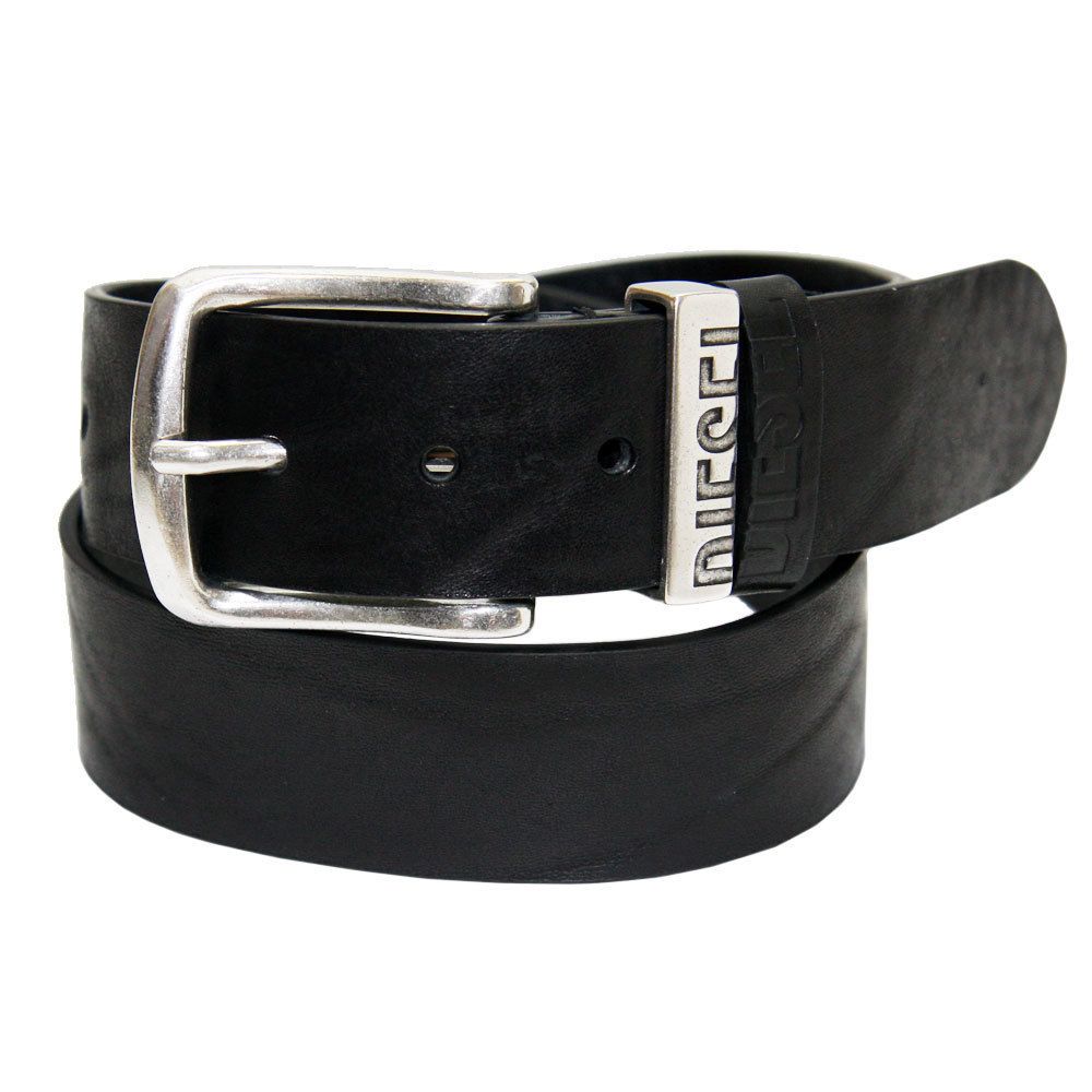 DIESEL ディーゼル ベルト ブラック X08506 PS142 T8013 (DIESEL