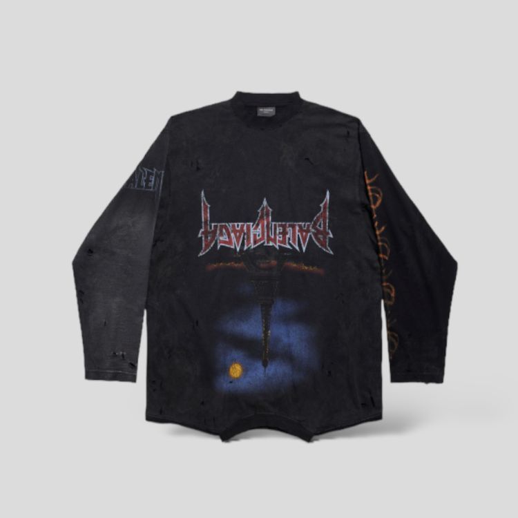 BALENCIAGA＊PARIS MOON UPSIDE DOWN ロングスリーブ＊送料込