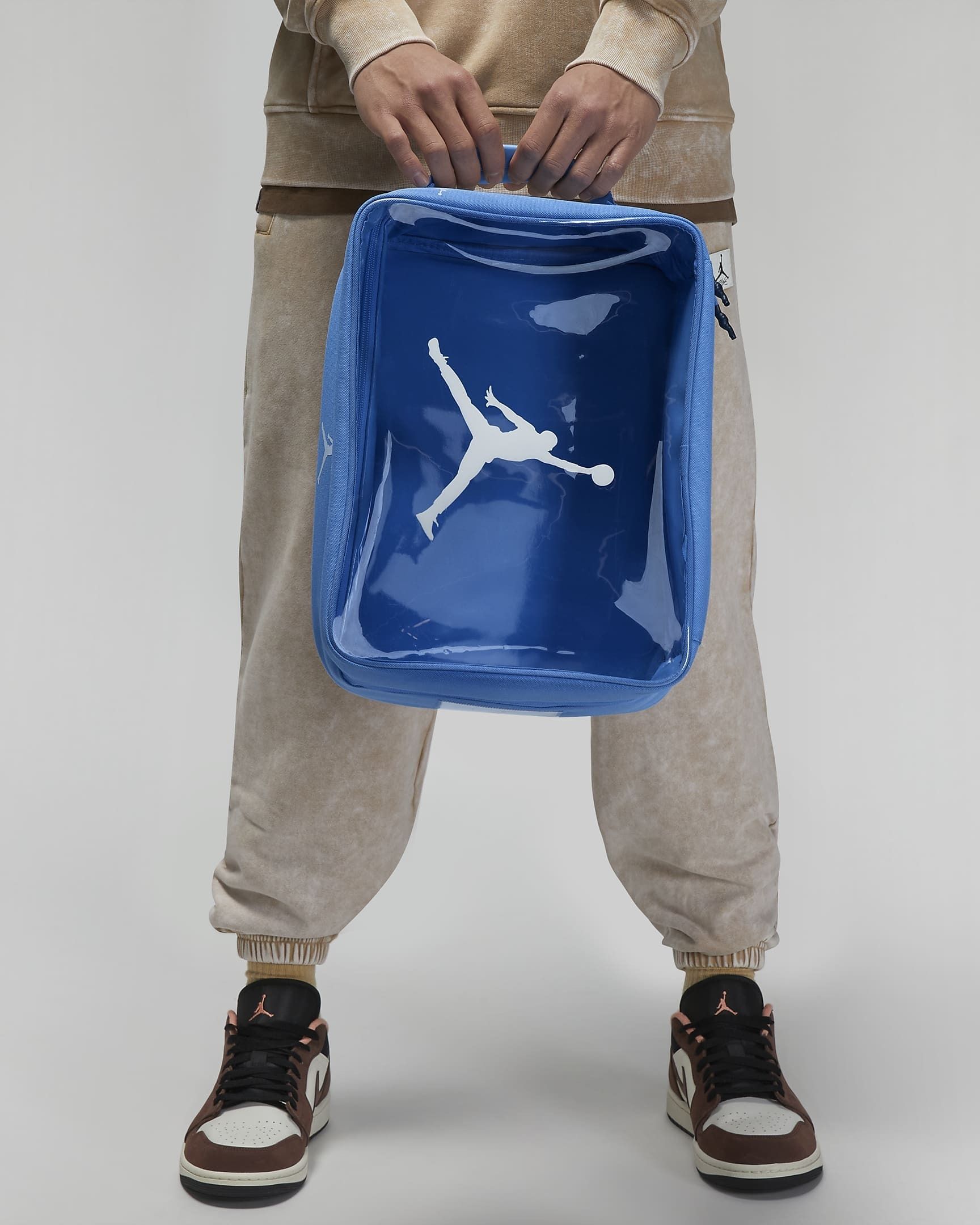 ジョーダン】23FW シューズボックス バッグ 3色 クリアケース (Nike