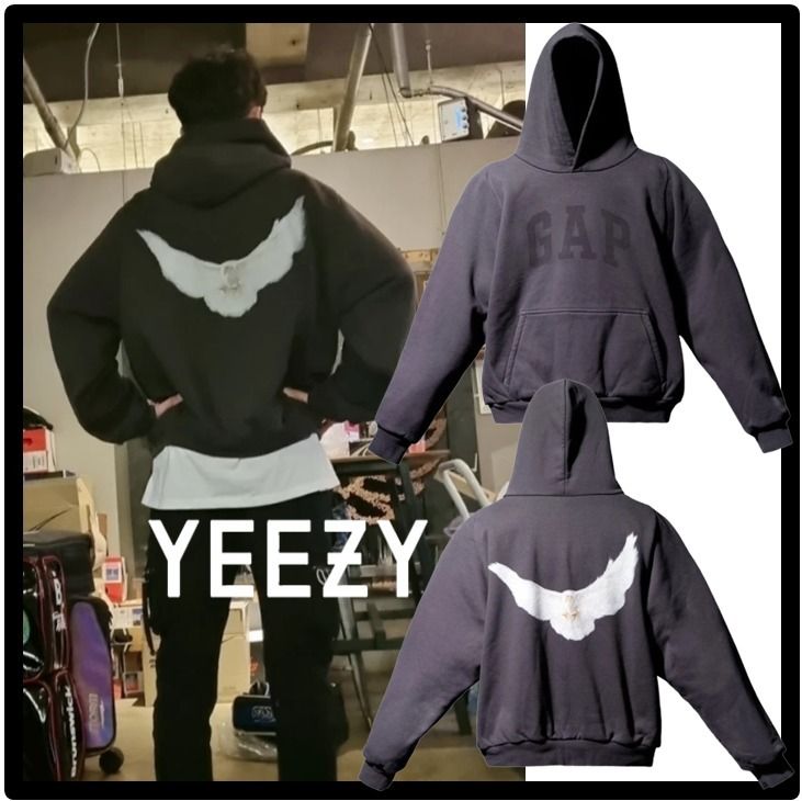関税込☆Yeezy Gap Engineered Balenciaga Dove Shrunken Hoodie (GAP