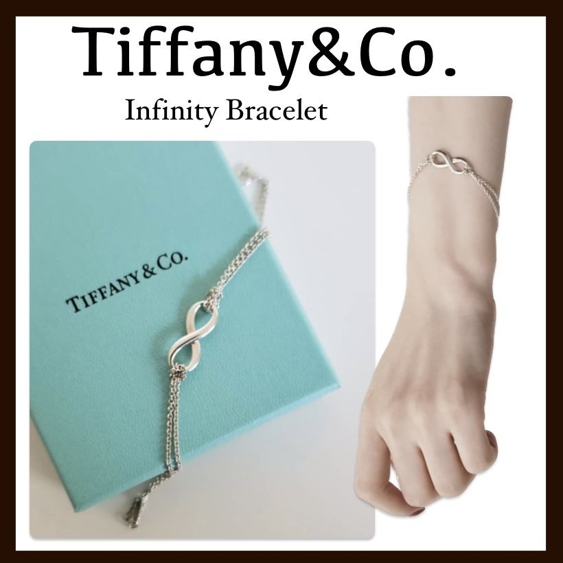 人気【Tiffany&Co.】インフィニティ☆ブレスレット ティファニー