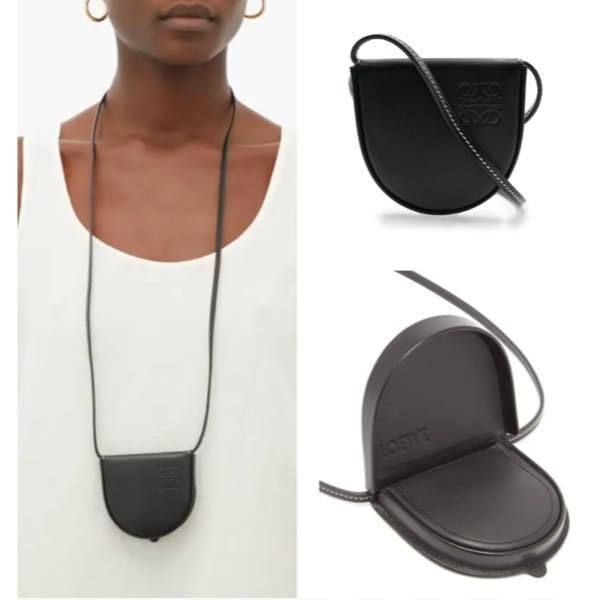関税込】◇LOEWE ロエベ◇ショルダーストラップ ヒールポーチ (LOEWE