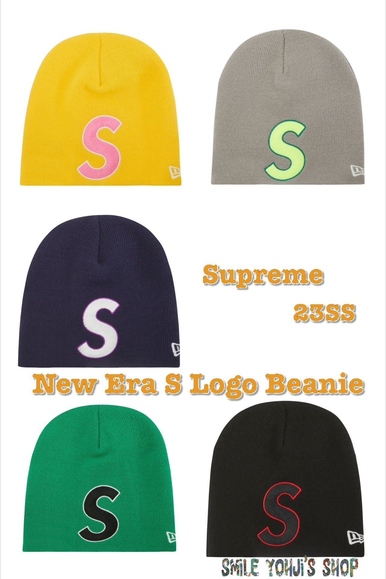 ☆2023SS WEEK1☆Supreme New Era S Logo Beanie (Supreme/ニット