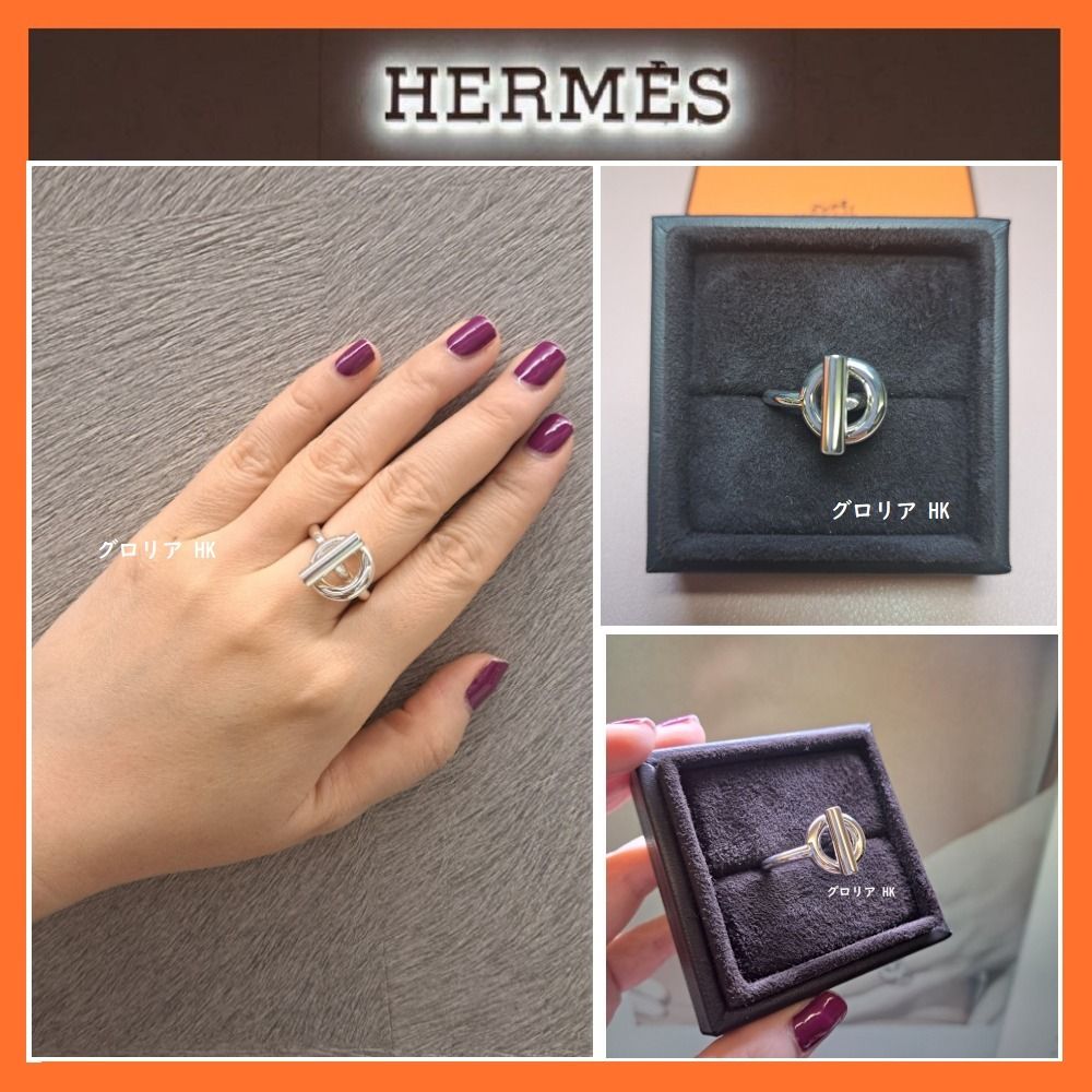 ☆入手困難☆【HERMES】 Echappee ring エシャペ リング MM (HERMES