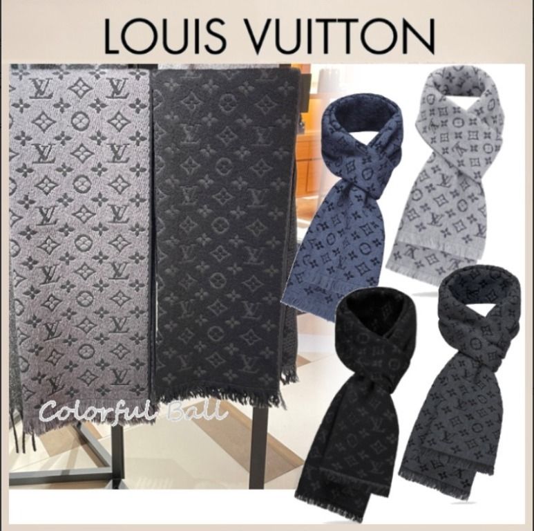 安心国内】Louis Vuitton モノグラム スカーフ マフラー (Louis