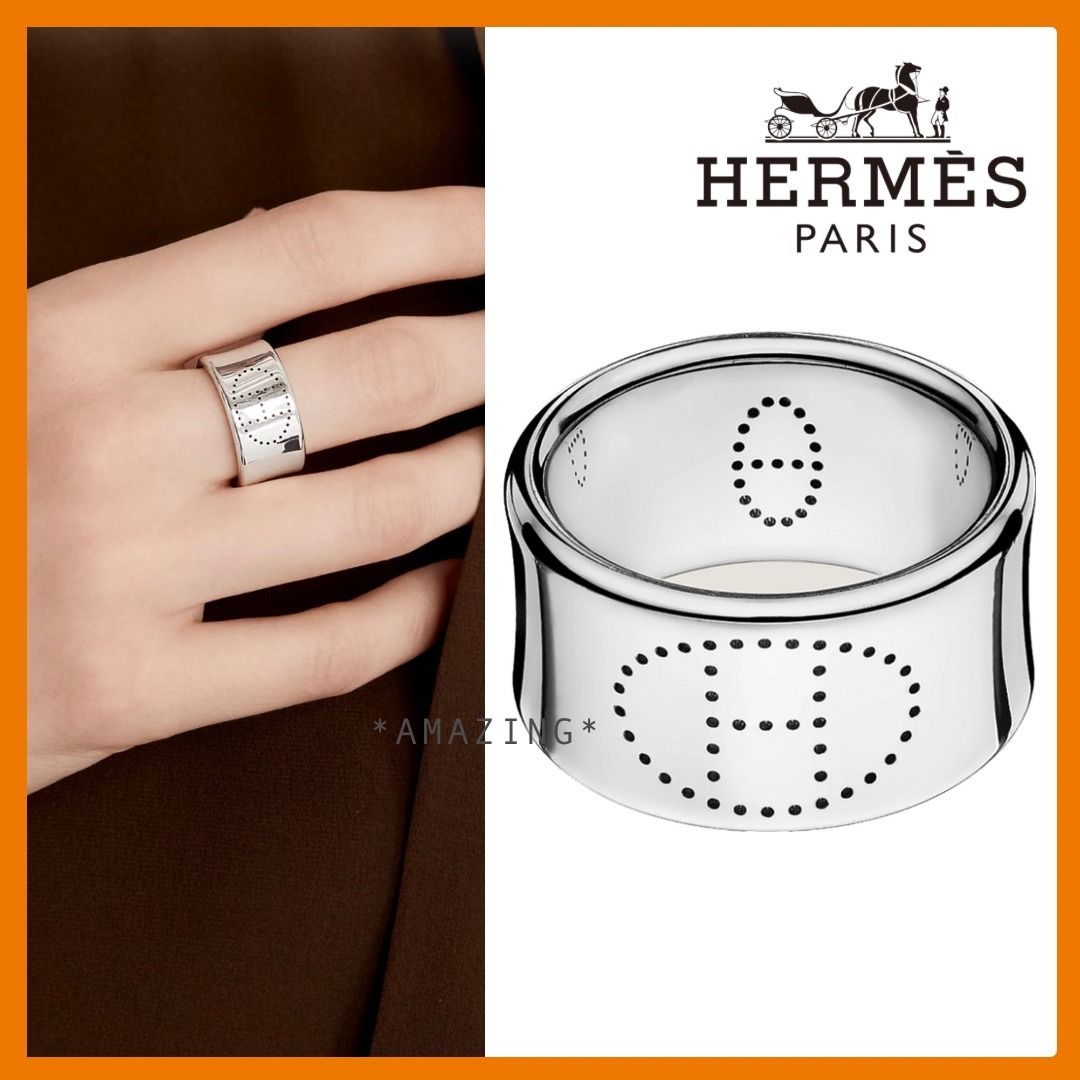 直営買付☆エルメスエクリプス・リュバン リング ラージモデル (HERMES