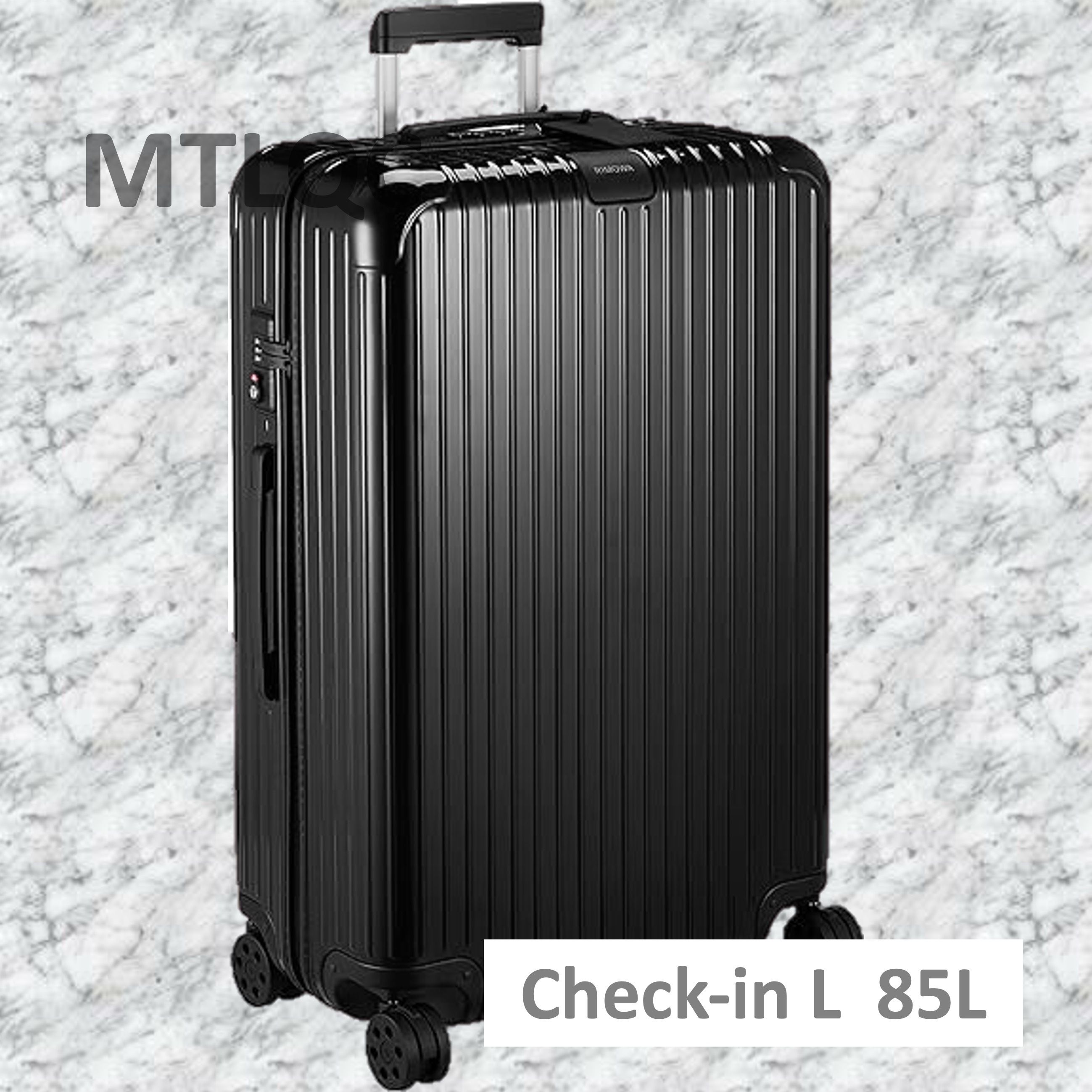 RIMOWA リモワ Essential Check-in L グロスブラック 85L (RIMOWA