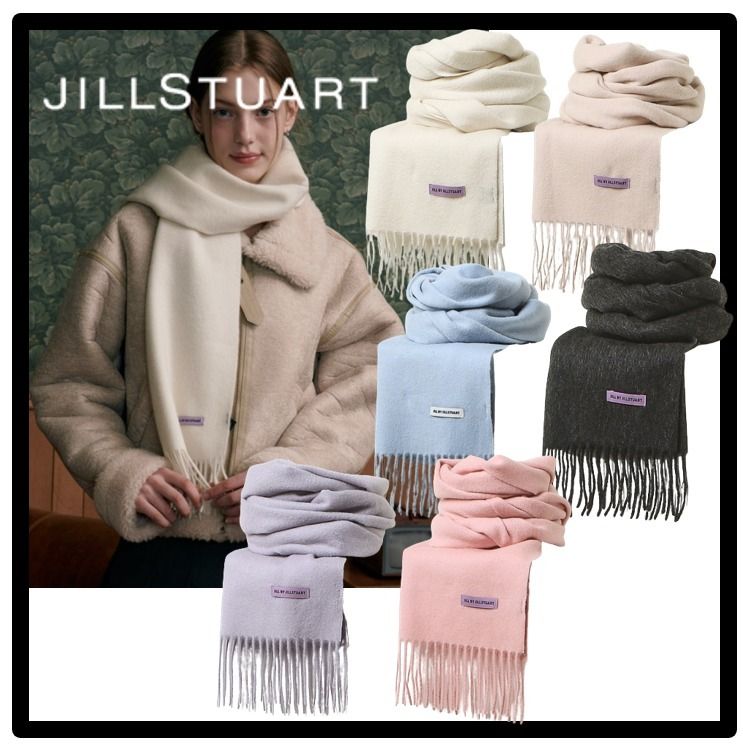 ☆関税込☆JILLSTUART☆ウールカシミア BASIC マフラー ☆ (JILLSTUART