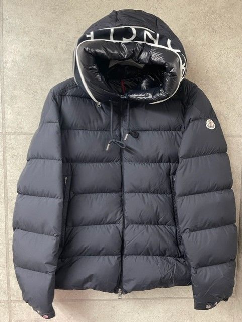 size5-6◇手元にあり◇国内発送MONCLERフードロゴ ダウンCARDERE